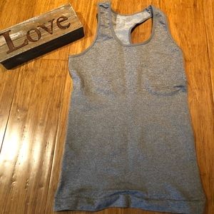 Marilyn Monroe racer back gray spandex camisole